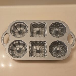 Nordic Ware Silver Baking Pan with Handles